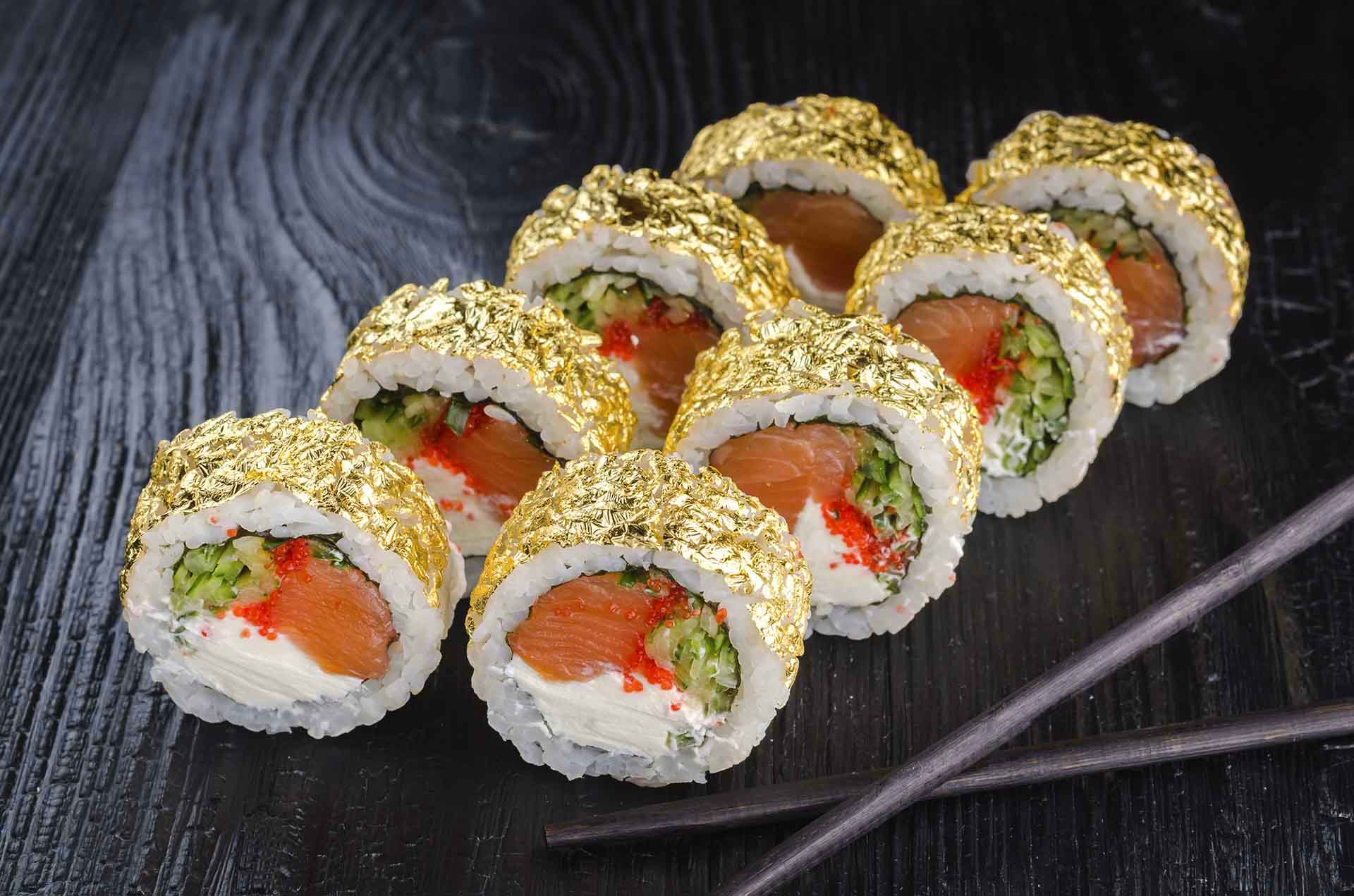 Golden sushi