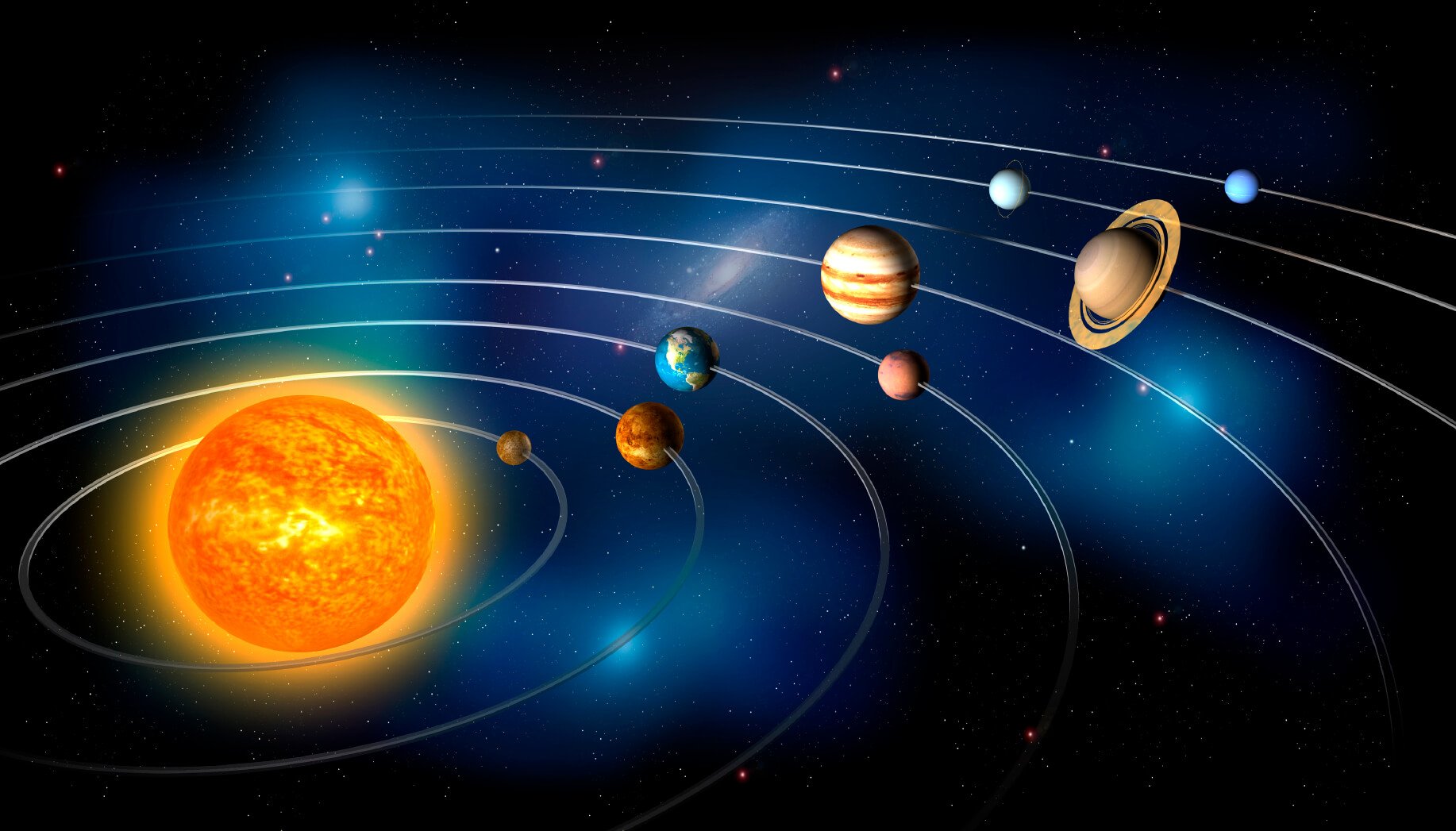 One million Earths could fit inside the Sun