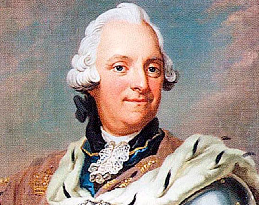 King Adolph Frederick of Sweden
