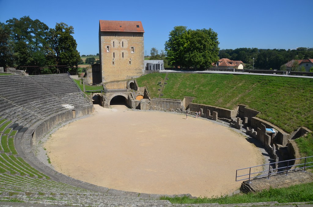 Amphitheater of Aventicum, Avenches, Switzerland