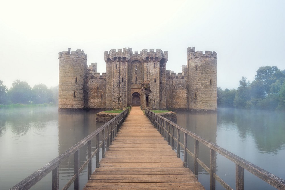 Bodiam Castle, East Sussex, England