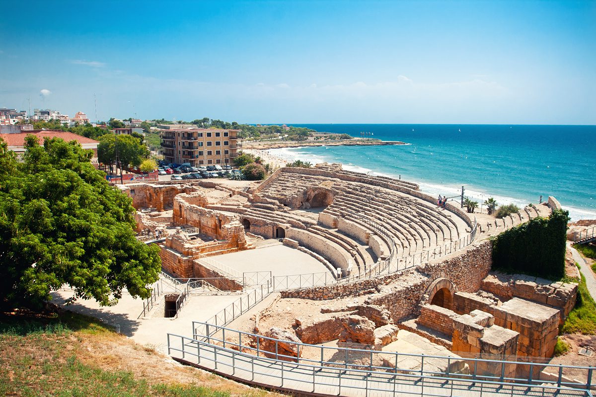 Tarragona Amphitheater, Tarragona, Spain