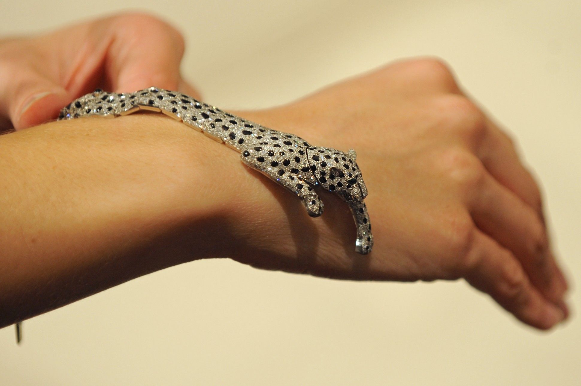 Diamond Panther Bracelet