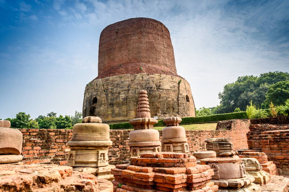 Dhamek Stupa, India