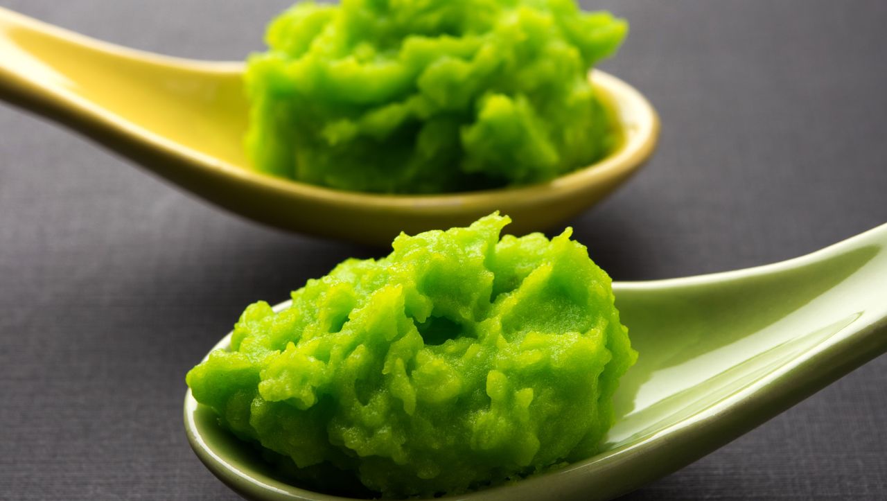 Wasabi is the “gold” equivalent of vegetables