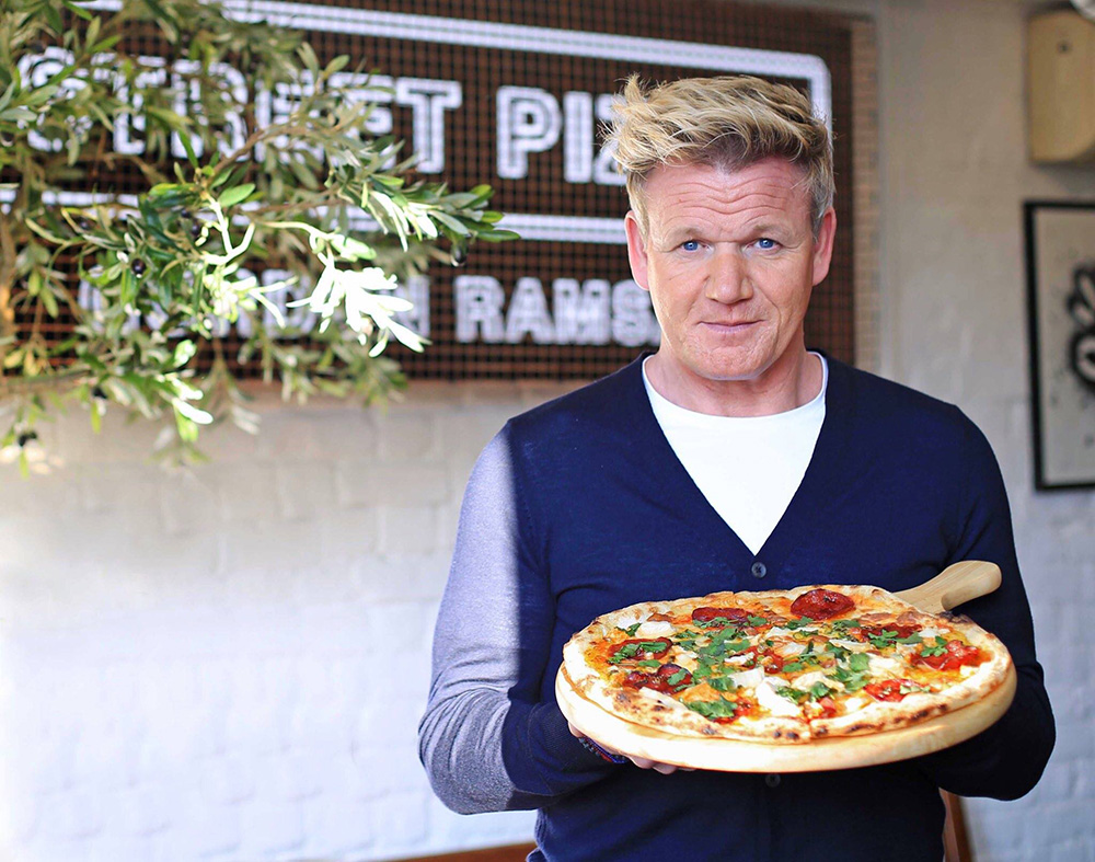 Gordon Ramsay’s Pizza – $250