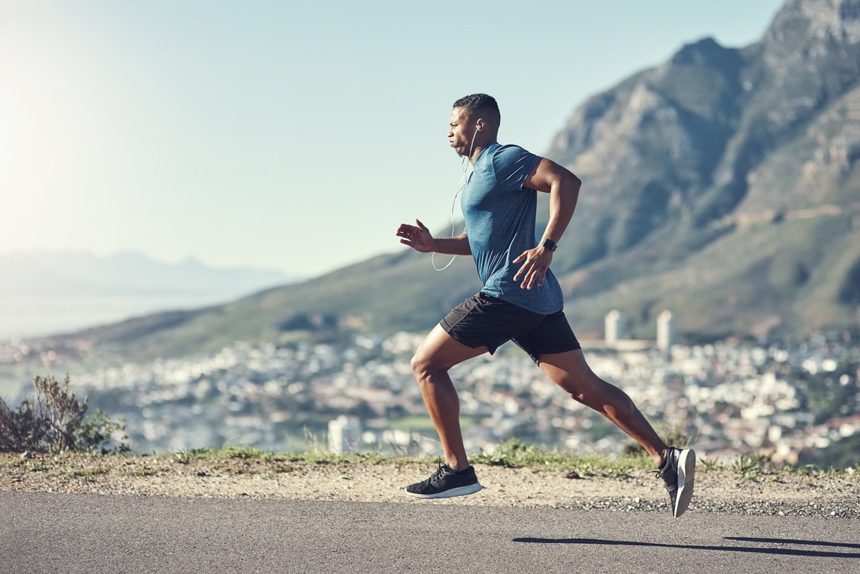 Humans can start running from as young as 18 months old