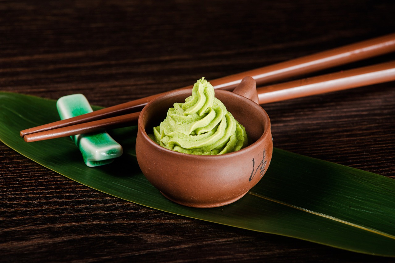 Wasabi is the “gold” equivalent of vegetables